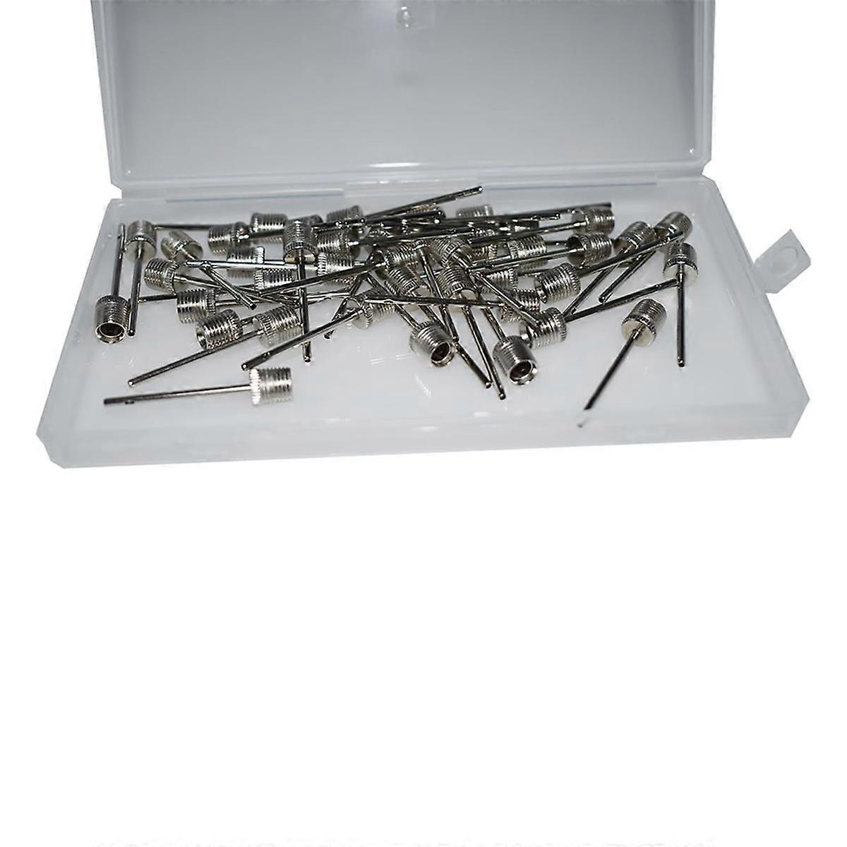 Ball Pump Needles 40pcs, Air Pump Needles for Basketball Inflating, Inflation Sports Pin