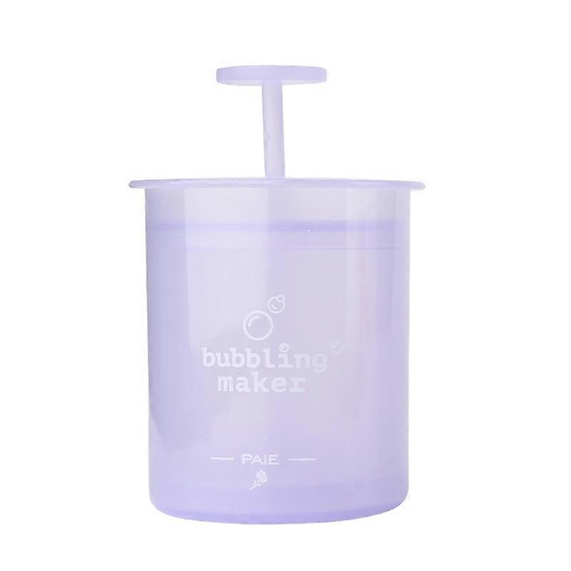 Facial Cleanser Foaming Bubbler Maker Small Purple