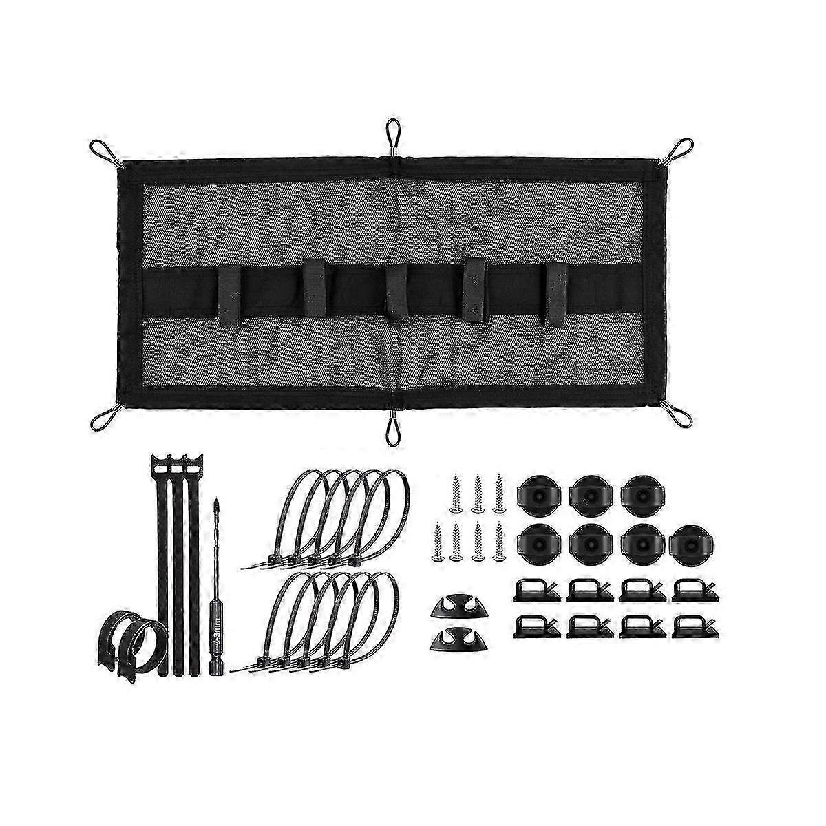 Net Under Desk Wire Management Flexible Under Desk Tray B