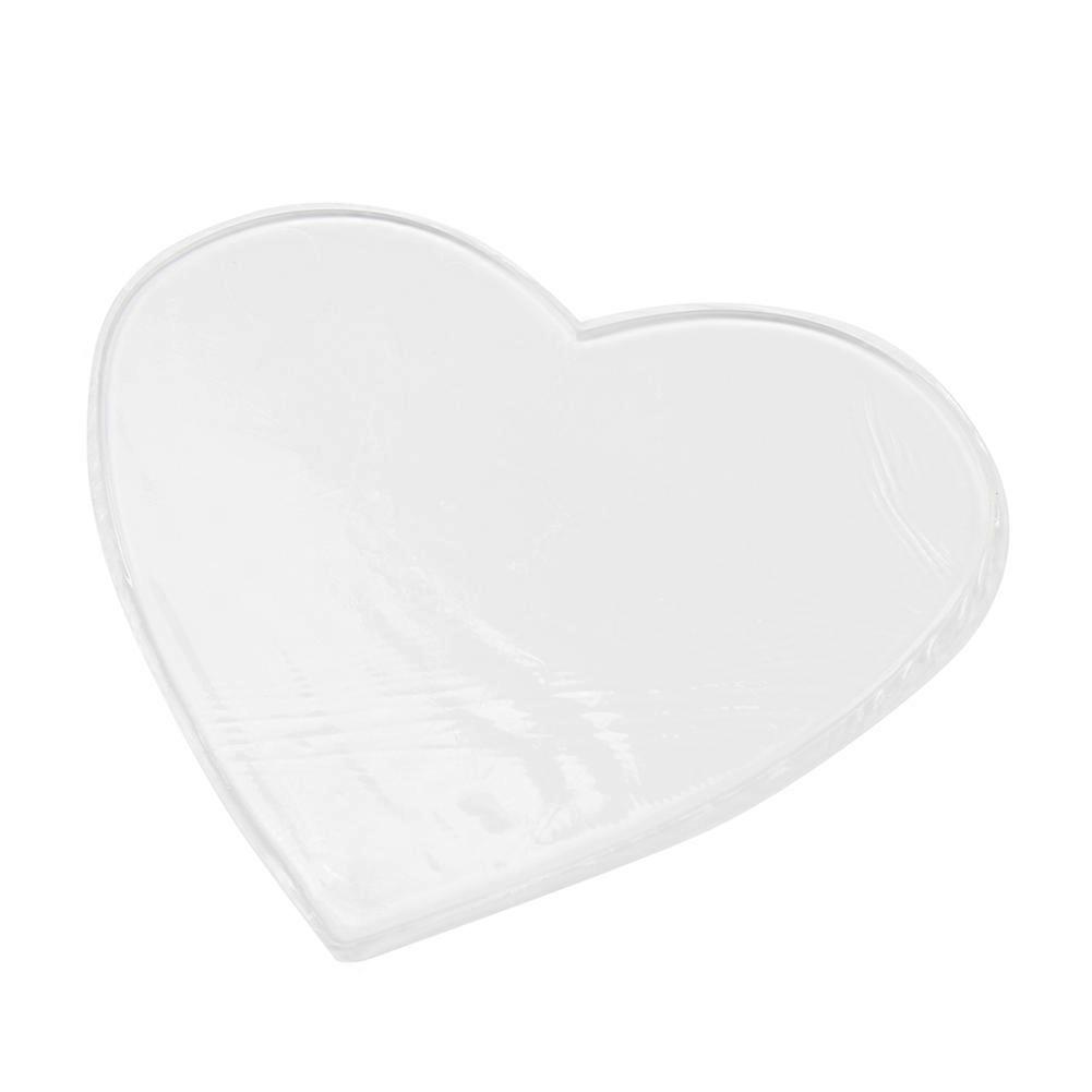 Silicone Reusable Heart Shape Anti Wrinkle Chest Pad Anti Aging for Women Lady