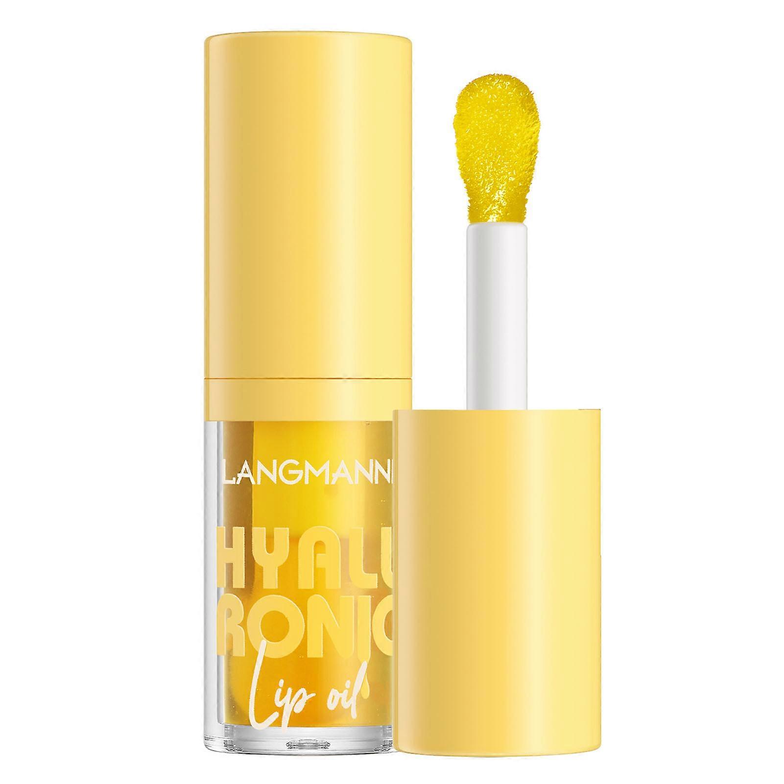 6 Colors Moisturizing Lip Oil Plumping Effect Non-Stick Cup Lip Gloss for Daily Makeup