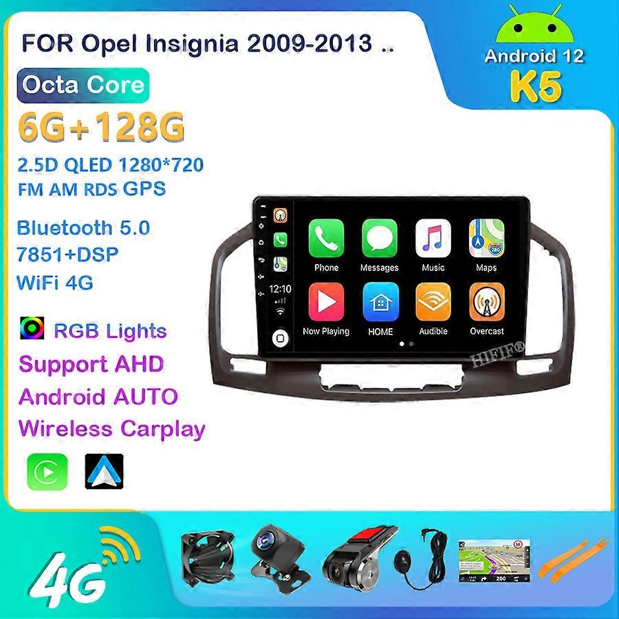 For Buick Regal For Opel Insignia 2009-2013 Android Car Radio Multimedia Video Player Stereo Navigation GPS No 2din DVD