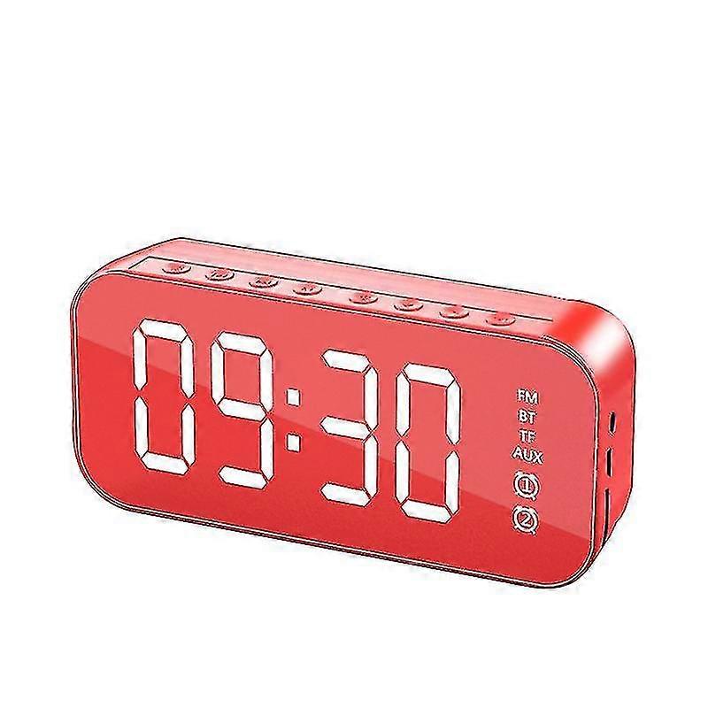 Multifunctional Led Digital Alarm Clock And Bluetooth Speaker