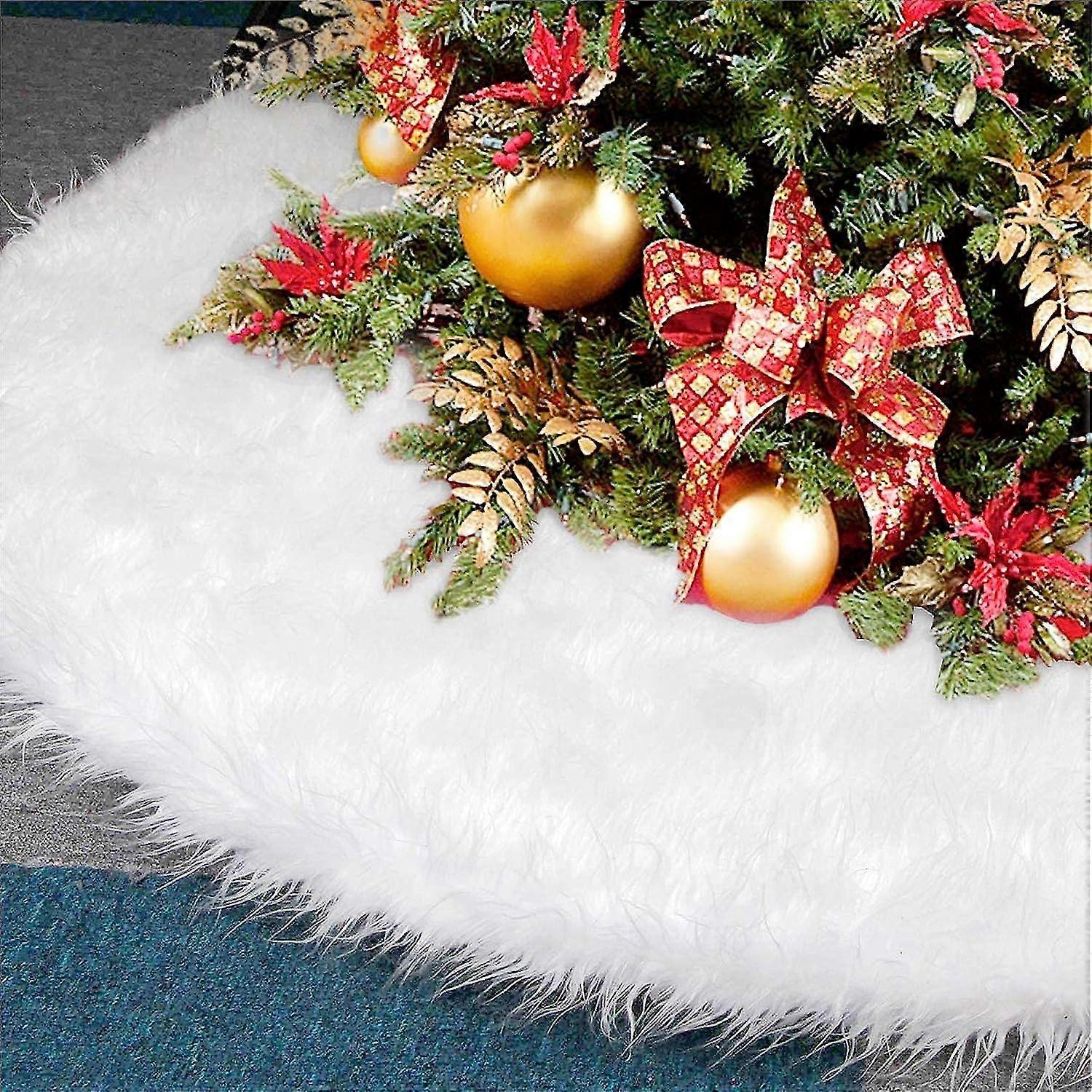 Tree Blanket Underlay Christmas Tree Blanket 78 Cm, White, Christmas Tree Blanket Underlay For Fir Tree, Christmas Tree