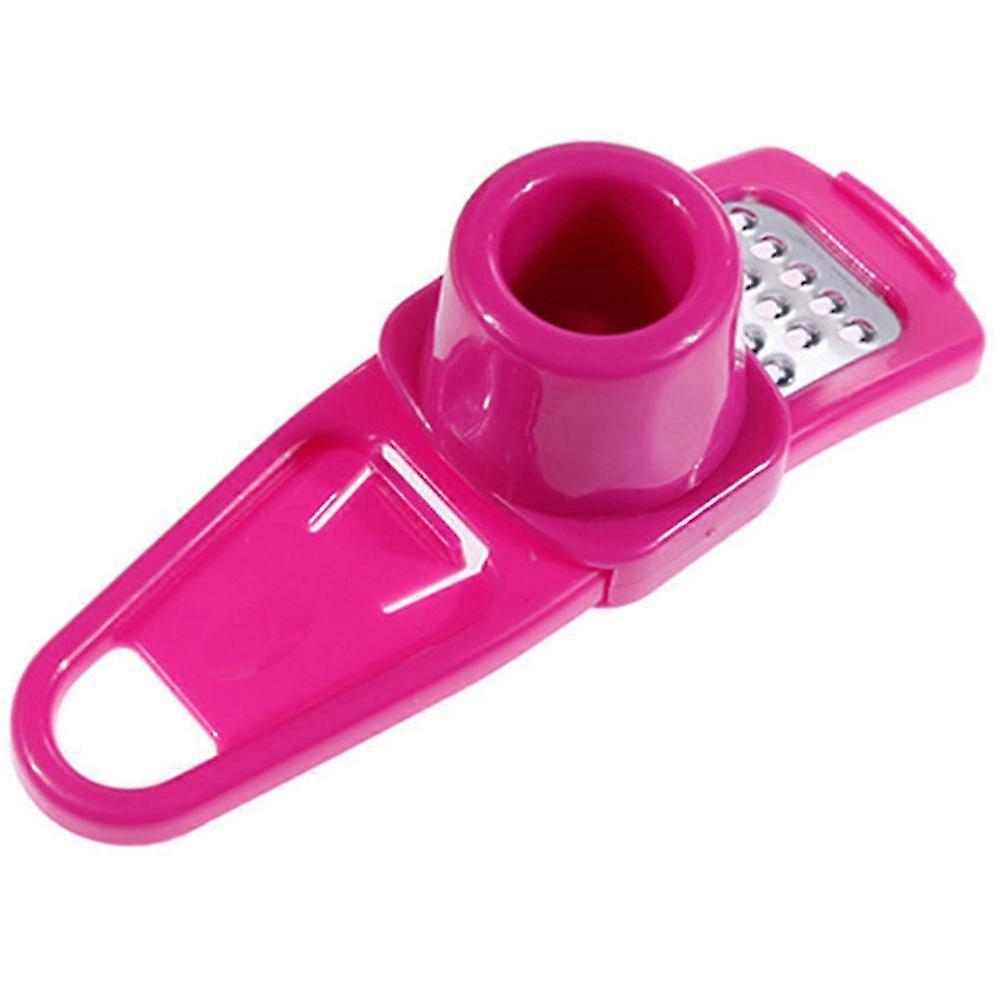 Dull -resistant Garlic's Press Grater Pink