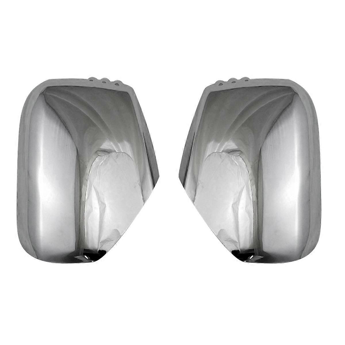 Car Door Rearview Mirror Cover Paste Type Door Wing Mirror Cap for Triton L200 2005-2014 Sport 2011
