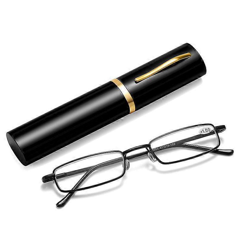 Eyeglasses with Practical Case Black +100