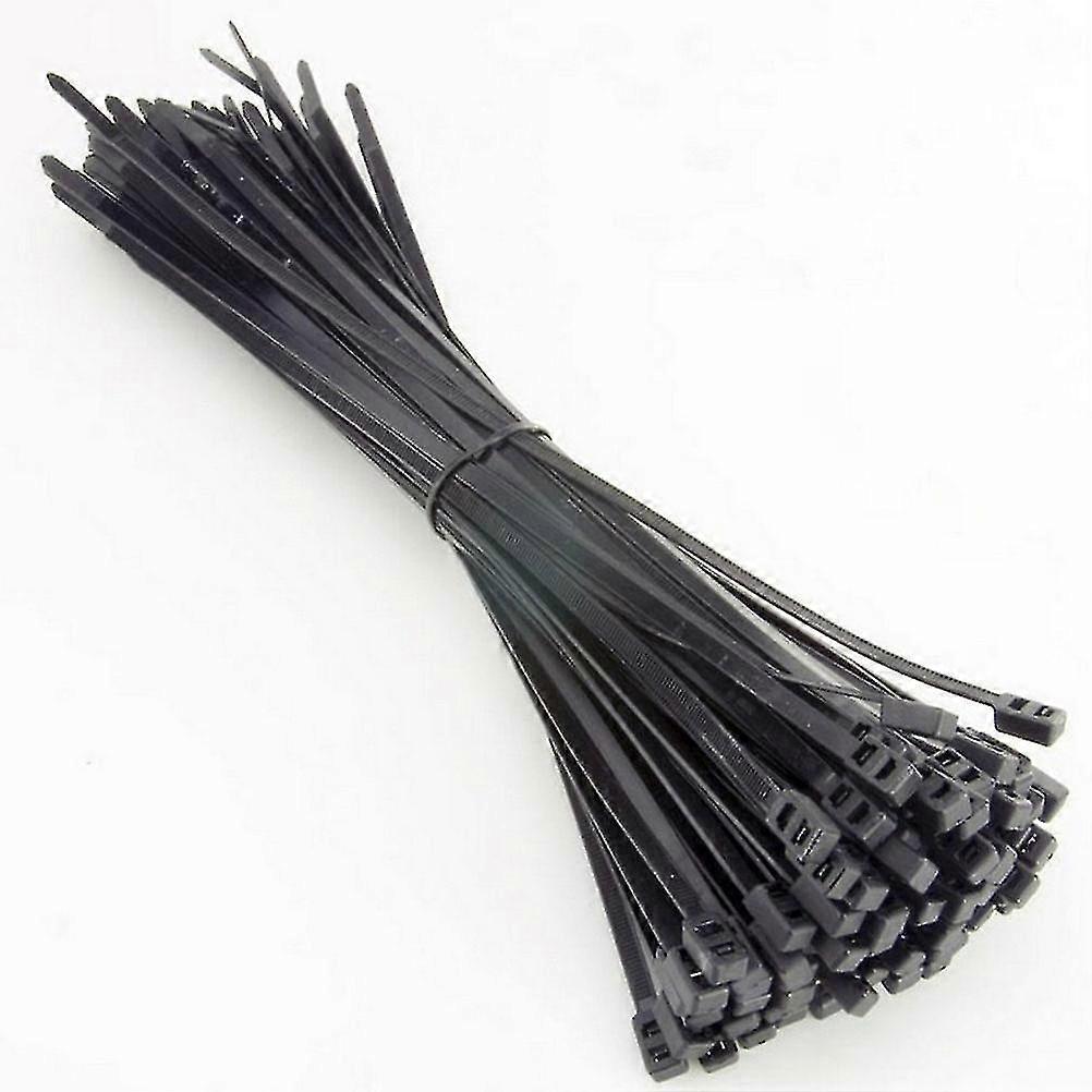 200 Pcs Electrical Cable Ties Nylon Cable Ties Black Cable Ties 200mm Cable Ties Strong Cable Ties Self Locking Cable Ties