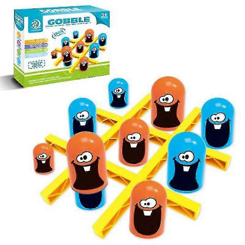 Plastic Kids/baby Intellectual Gobble Board Game Three In A Row Children Toy