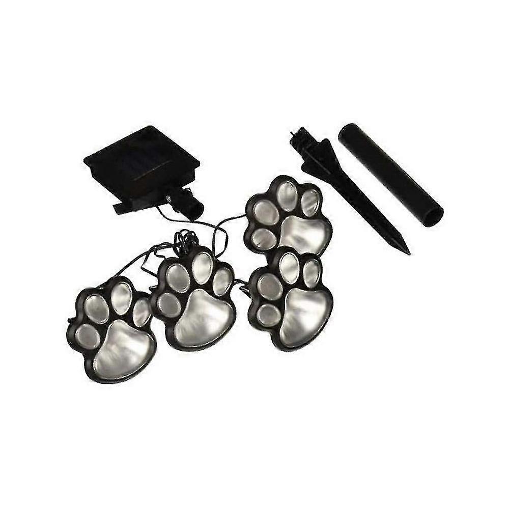 Solar Bear Claw Lawn Light