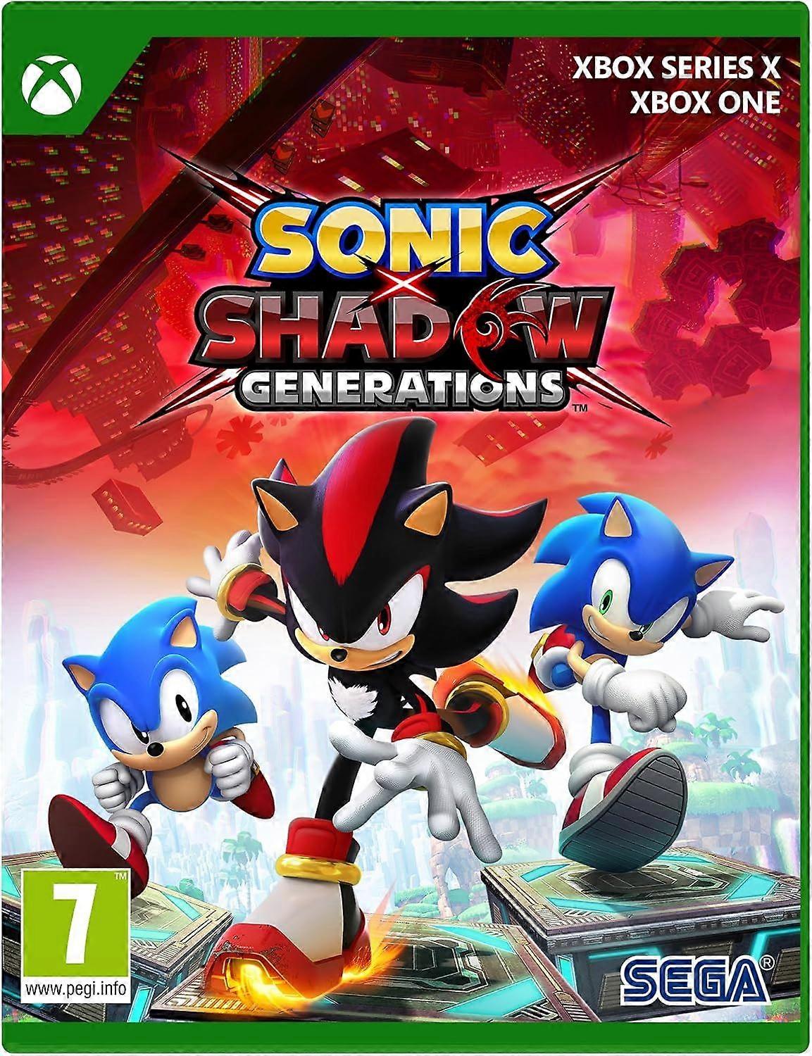 Sonic X Shadow Generations Xbox X Game (Compatible with Xbox One)