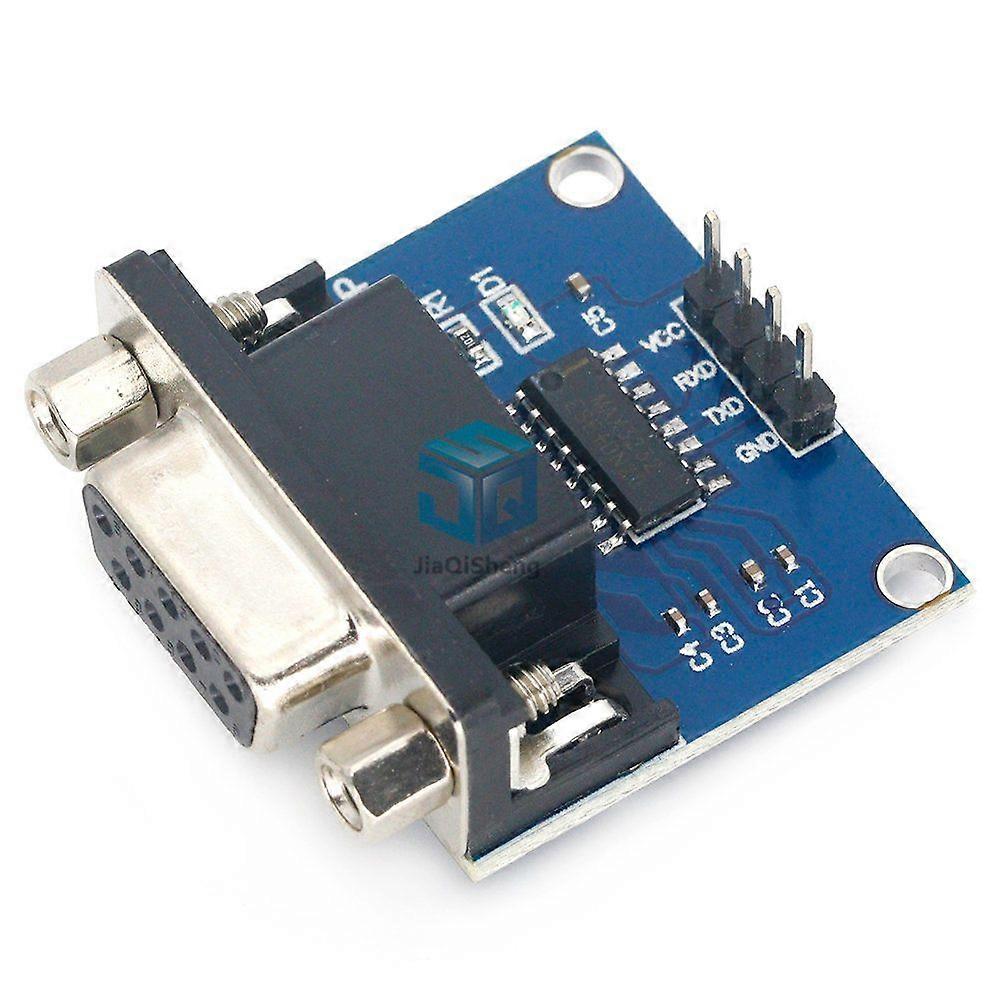 GaiBoSiMAX3232 RS232 to TTL Serial Port Converter Module DB9 Connector MAX232 For Arduino