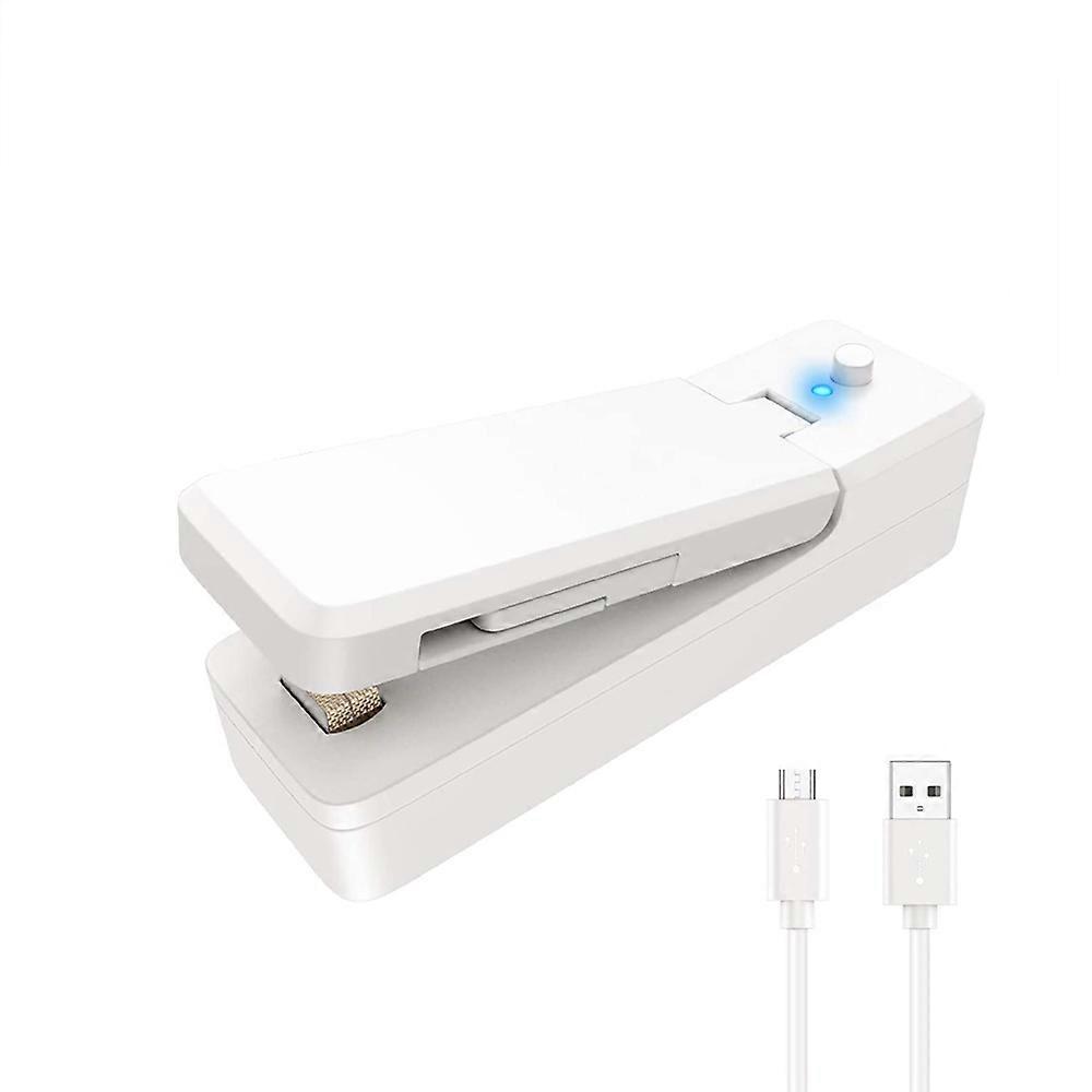 حقيبة صغيرة السدادة 2 في 1 حقيبة محمولة قابلة للشحن فراغ الحرارة السدادة والقاطع لأكياس PVC للوجبات الخفيفة البلاستيكية حملة نزهة في الهواء الطلق SMTX