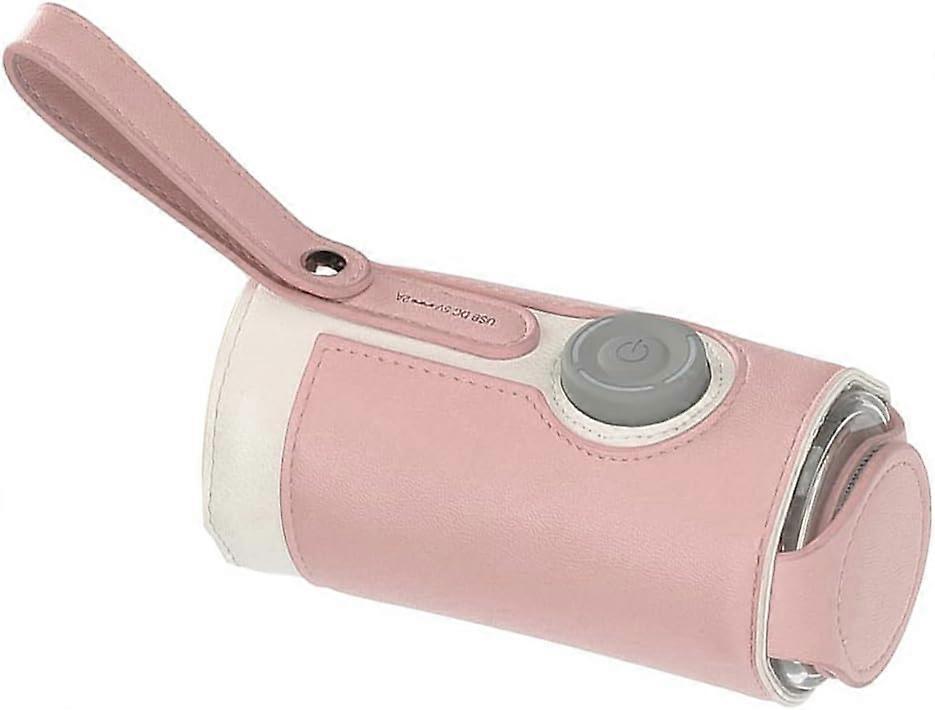 (pink) USB bottle thermostatic heater with three-level adjustment
