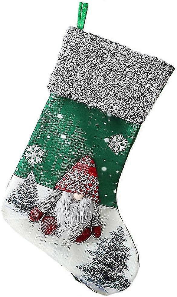 Riippuva joulusukka, 3D-muhkea ruotsalainen tonttusukka, joulusukat