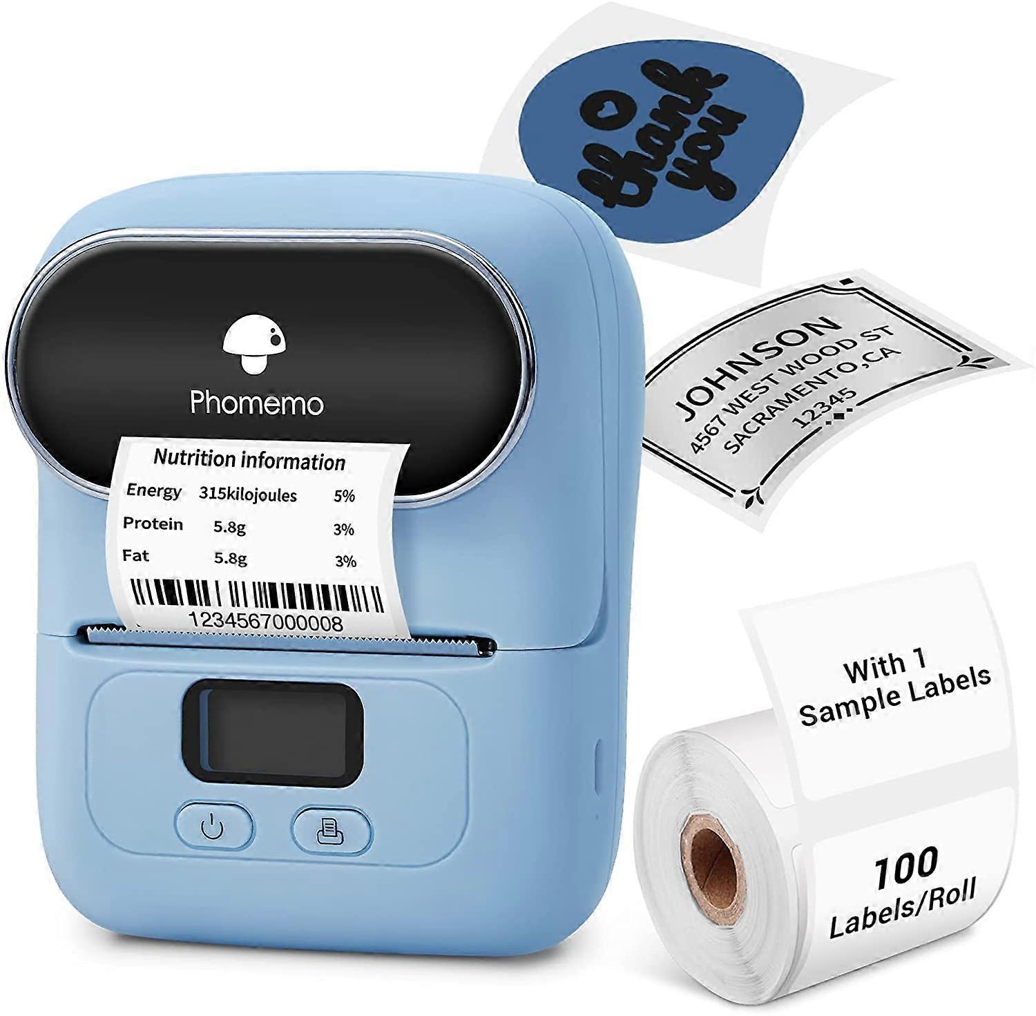 Thermal printer commercial clothing tag handheld barcode printer price tag printer