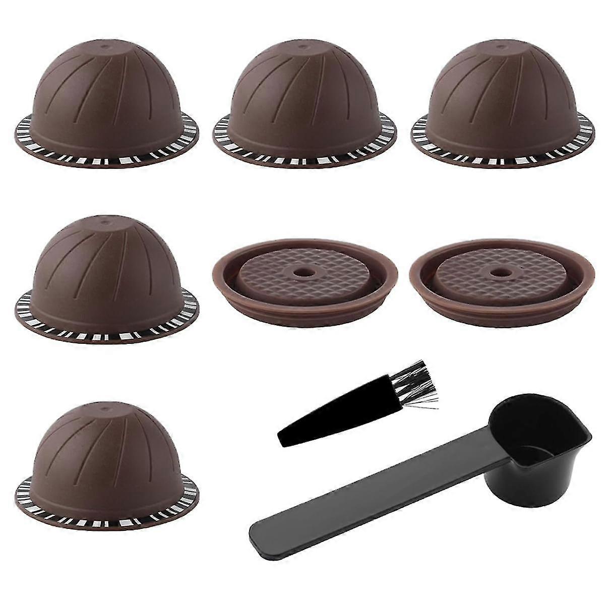 Nachfüllbare Kaffeekapsel für Vertuoline Vertuo Pod, 150 ml Kaffeepads für Nes Presso Vertuo Kaffeemaschine