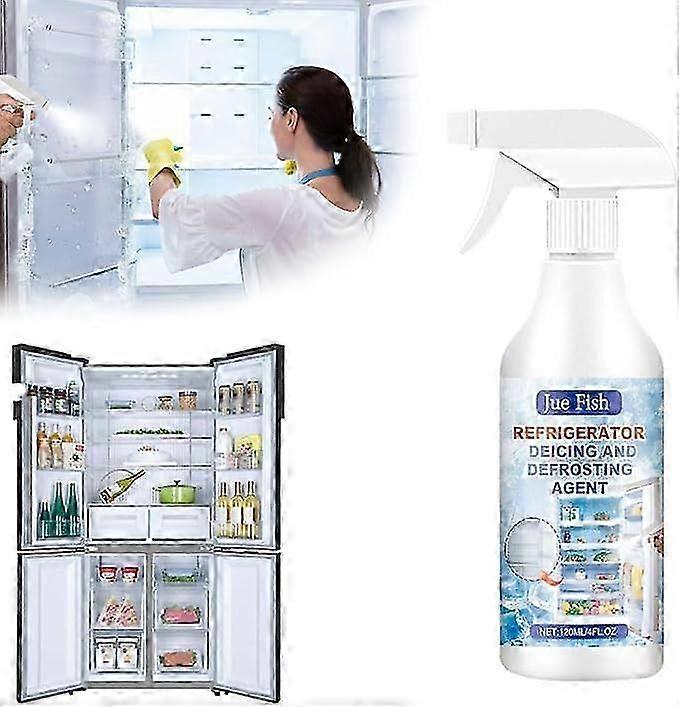Fridge Freezer Defrosting Spray Powerful Defrost Spray for Fridge Freezer Defrost Spray Powerful Defrost Spray for Refrigerator Efficiently Quickly Re
