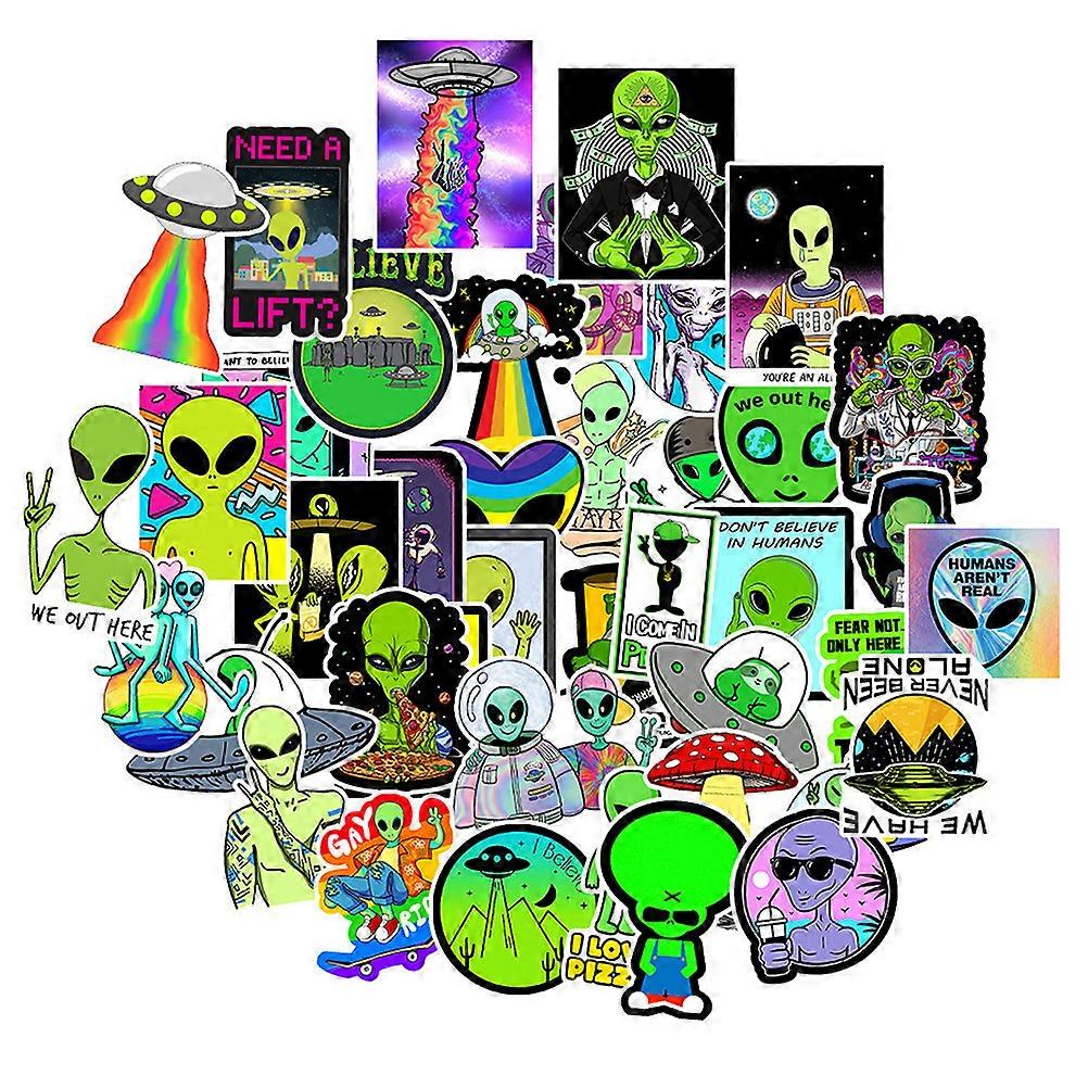 150pcs Alien Graffiti Stickers Suitcase Notebook Computer Graffiti Stickers