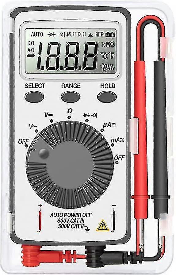 Aneng Mini Portable Digital Multimeter Pocket Multi-tester Super Slim Voltmeter Ammeter Smart Digital Multimeter
