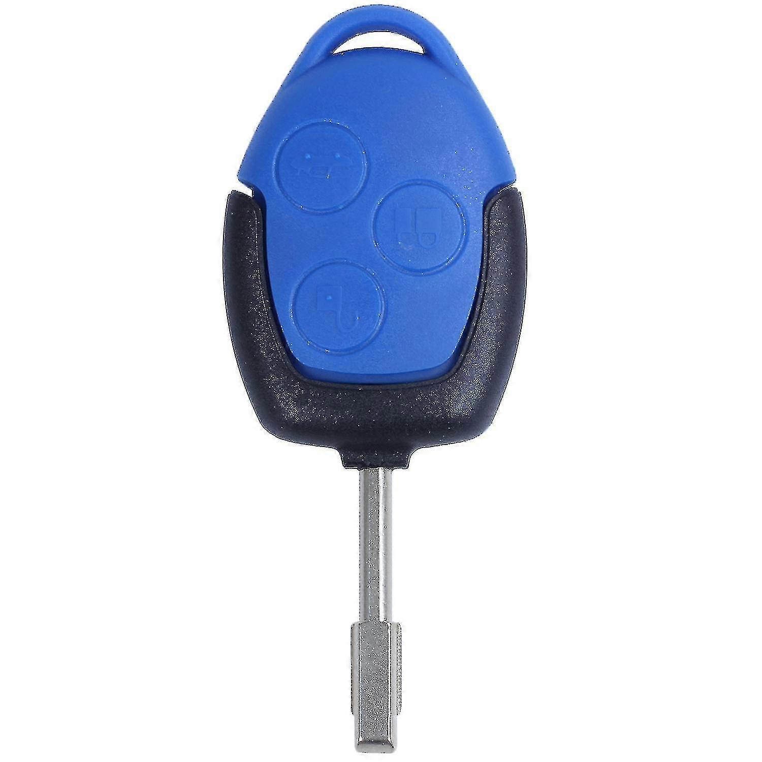 3 Button Key Remote Remote Key Shell For Ford Transit Blue