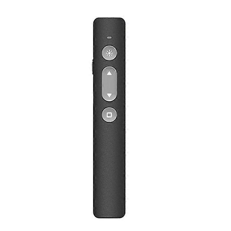 Rechargable Wireless Presenter Rf 2.4ghz Usb Black Powerpoint Remote Control