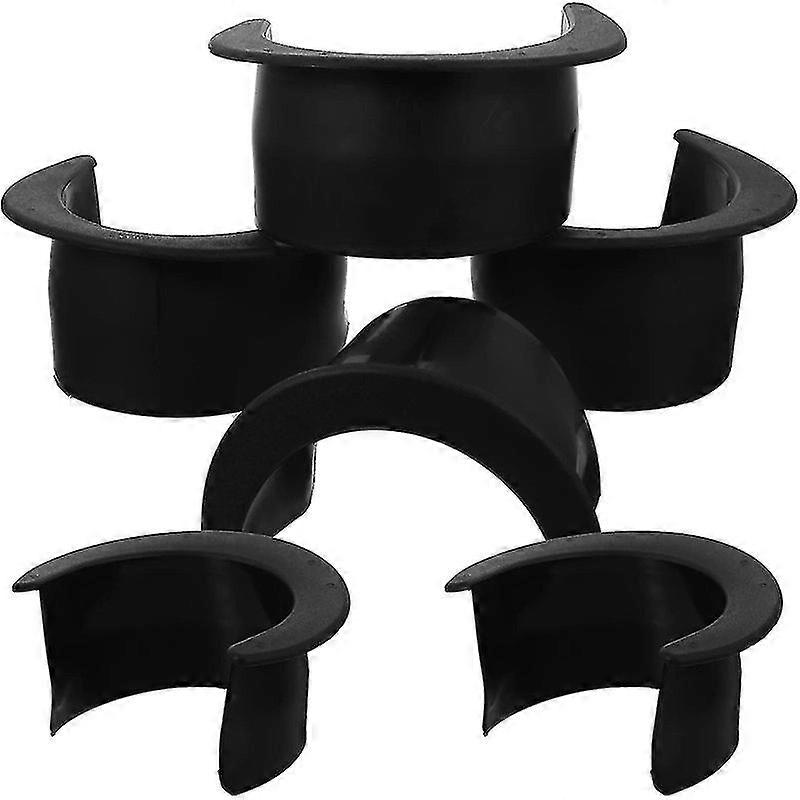 6 Pcs Billiards Table Liner Pool Pocket Liners Rubber Replacement Lining PK