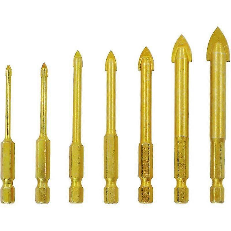 7 Piece Tile Drill Bits Concrete Drill Bits