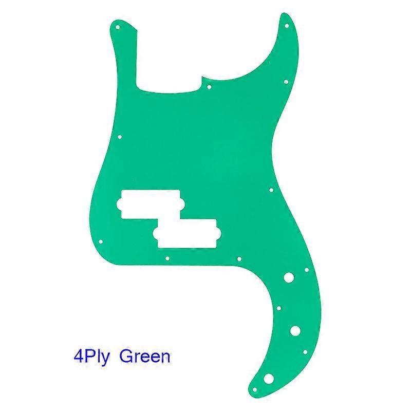 XINYUE P Pickguard basse avec vis PB Scratch Plate Convient à la guitare basse de précision