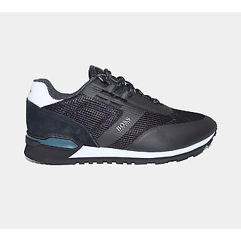 Hugo Boss Parkour Runn Hybrid 50455306 001 Trainers Black UK 9