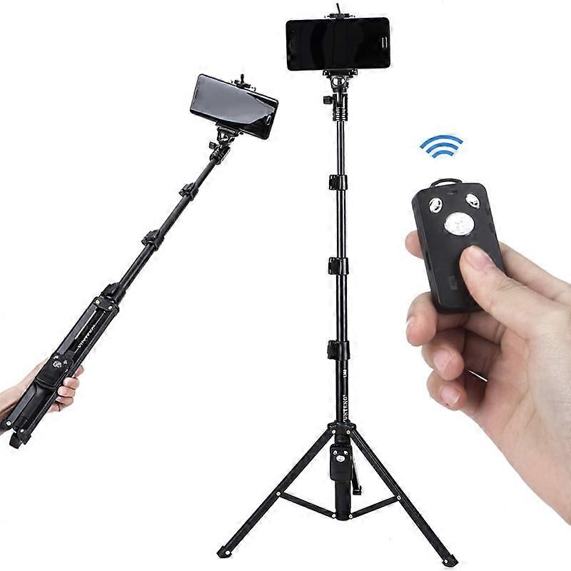 Selfie Stick Tripod Bluetooth Remote Control Camera Stand