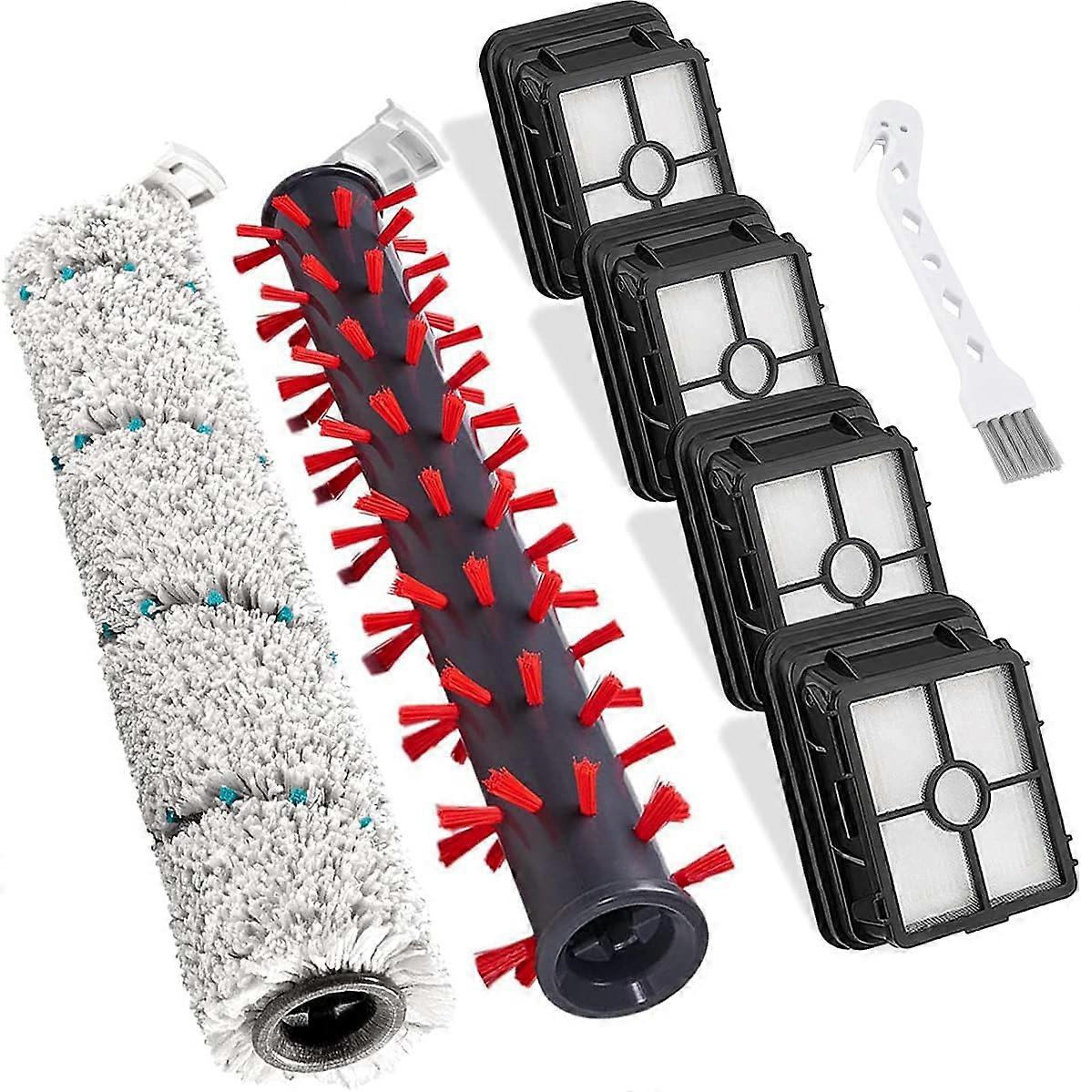 Replacement Parts For 2554A, 2787 Multi-Surface Brush Roll, 2786 Carpet Brush Roll, 1866 Hepa Filters - 7 Pack with Cleaning Brush
