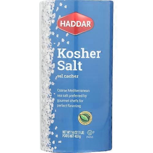 Haddar Salt Kosher ,16 Oz(Case Of 12)