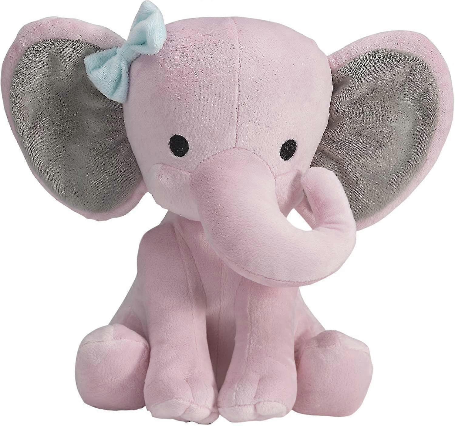 Pink Elephant Plush, Hazel, 1 (pack Of 1)