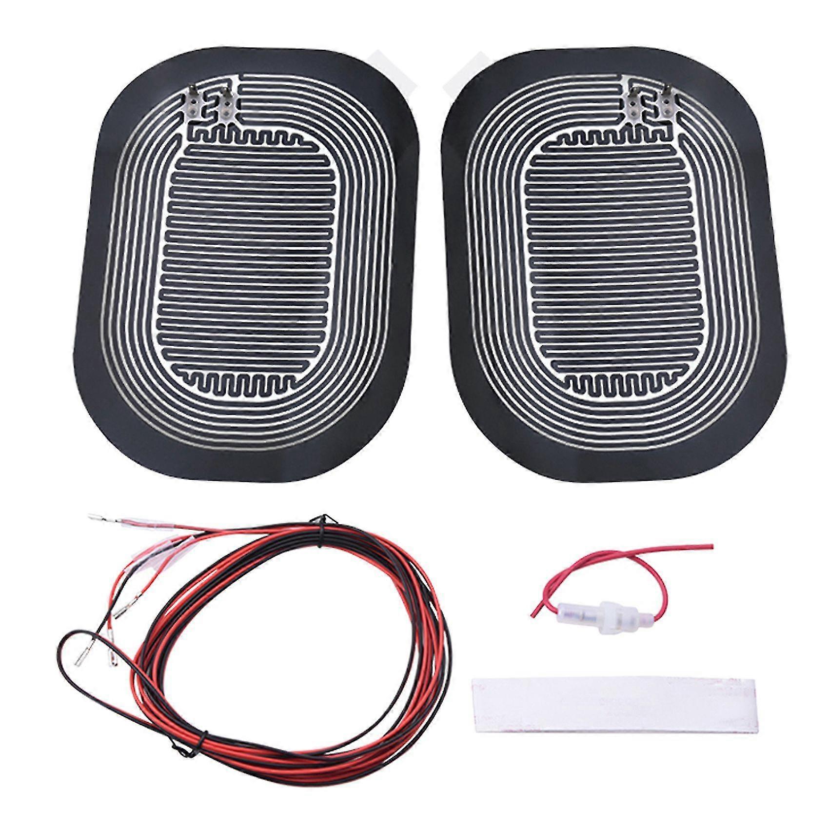 Dc 12v Car Side Wing Mirror Heating Pad Universal Rearview Mirror Mist Demister Quick Warm Mirrors