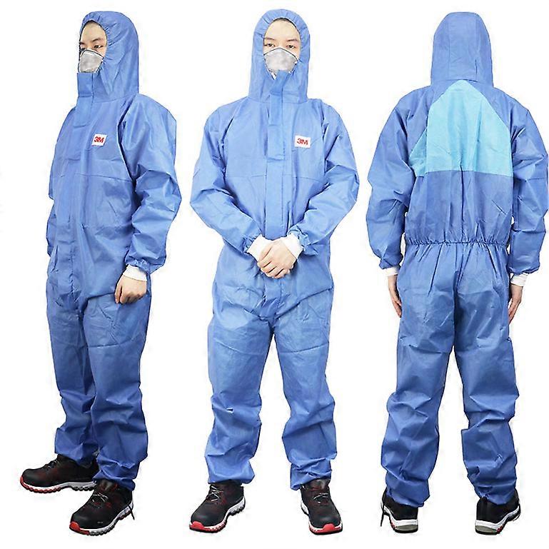 3M4532 4515防护服 连体防尘工作服 连帽防静电漆 化学防护服 无尘服