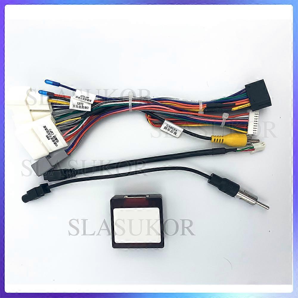 9" For Renault Kangoo 2015-2018 Car Radio Panel Dash Kit Install Console Bezel Adapter Plate Frame Accessories Wire