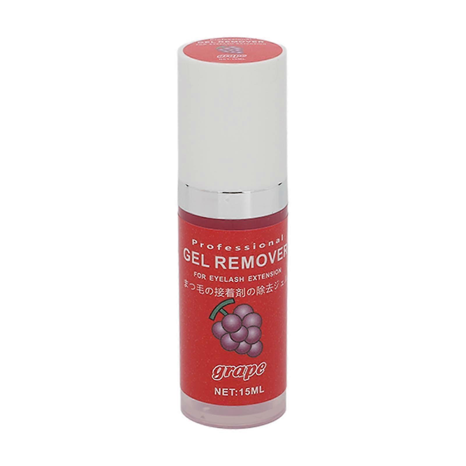 Eyelash Extension Glue Remover Gel Skin Friendly Fragrance 15ml Grape Flavor Cream