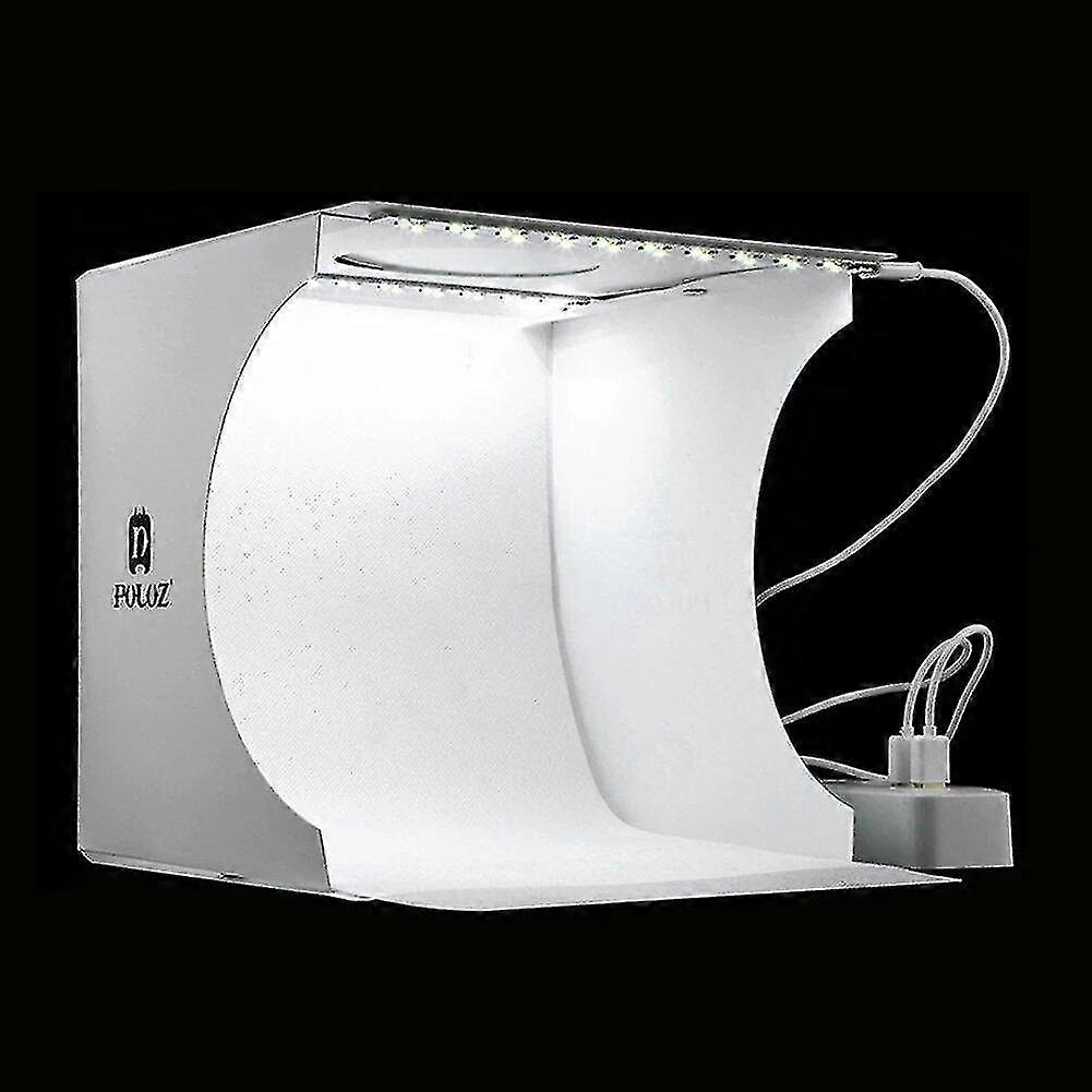 Mini Folding Lightbox Photography Photo Studio Softbox 2 Panel Led Light Soft Box Photo Background