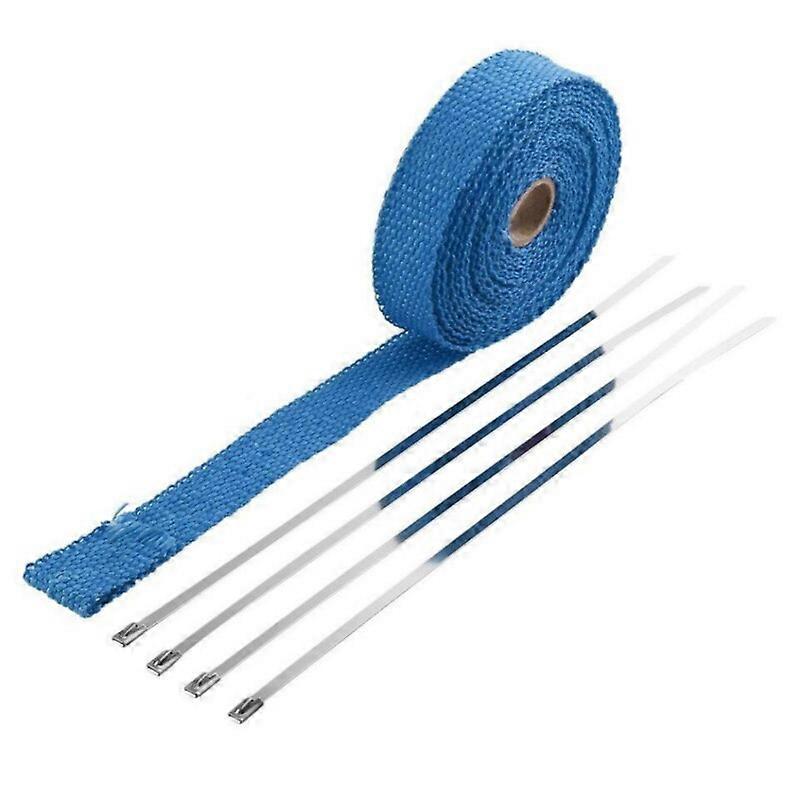 5 meters color insulation belt motorcycle modified exhaust pipe banana cloth resistant to high temperature and anti-scalding