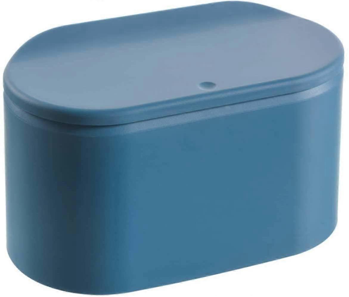 Mini Desk Creative Plastic Covered Trash Can Kitchen Living Room Student Dormitory Trash Press