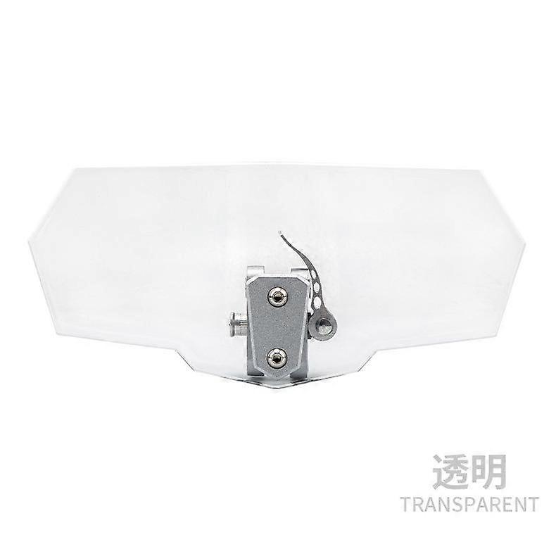 Universal Motorcycle Windshield Extension Adjustable Windscreen Wind Deflector Bracket for Electric Vehicle Scooter Accessories