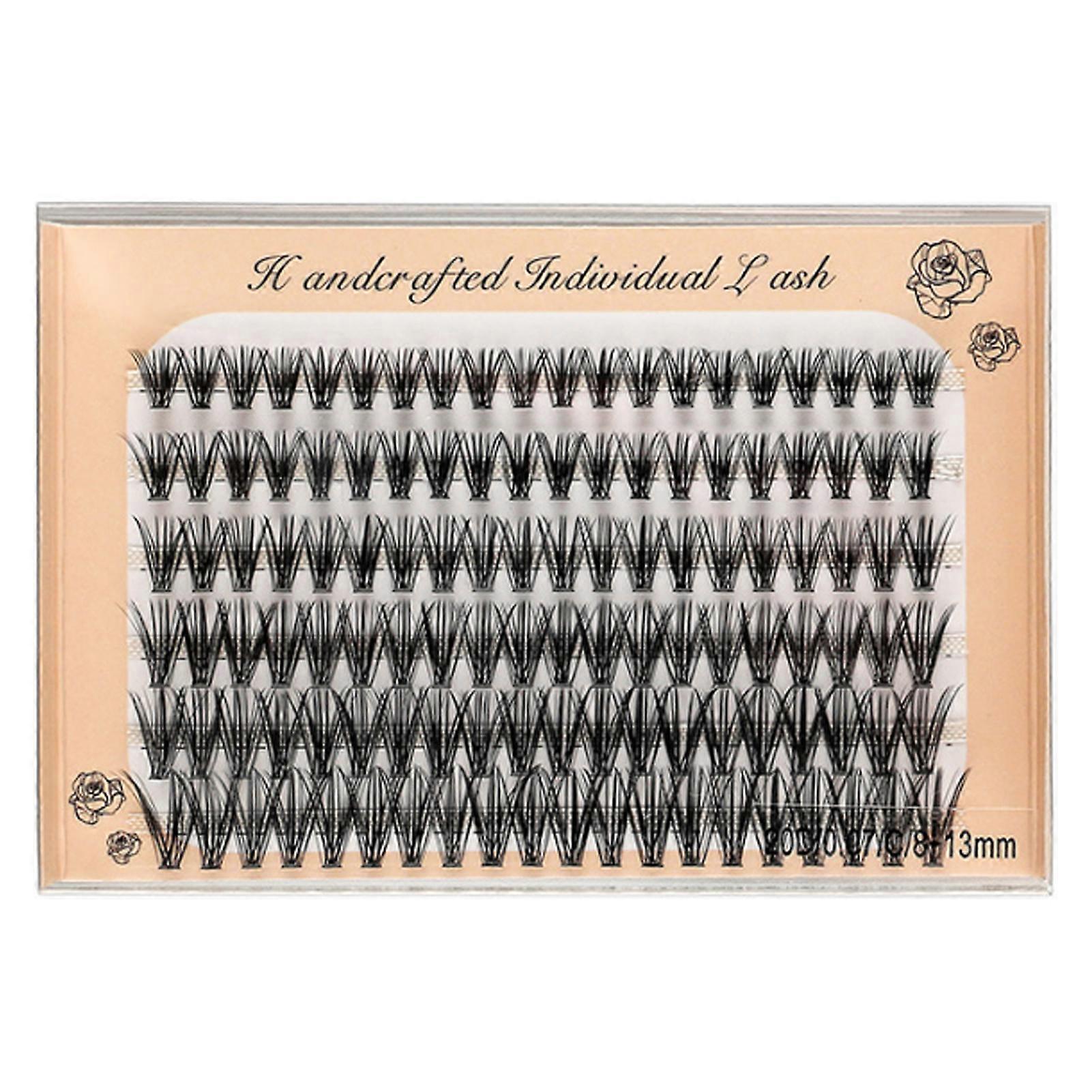Lash Clusters Simulation Mixed Hand Crafted Soft Lightweight Dense DIY Eyelash Extension for Makeup