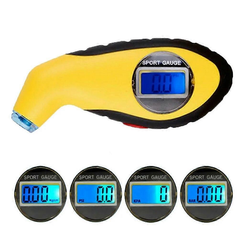 Mini LCD Display Tyre Pressure Detector Digital Meter Diagnostic Tool Car Styling Tire Gauge Auto Motorcycle Tires Accessory