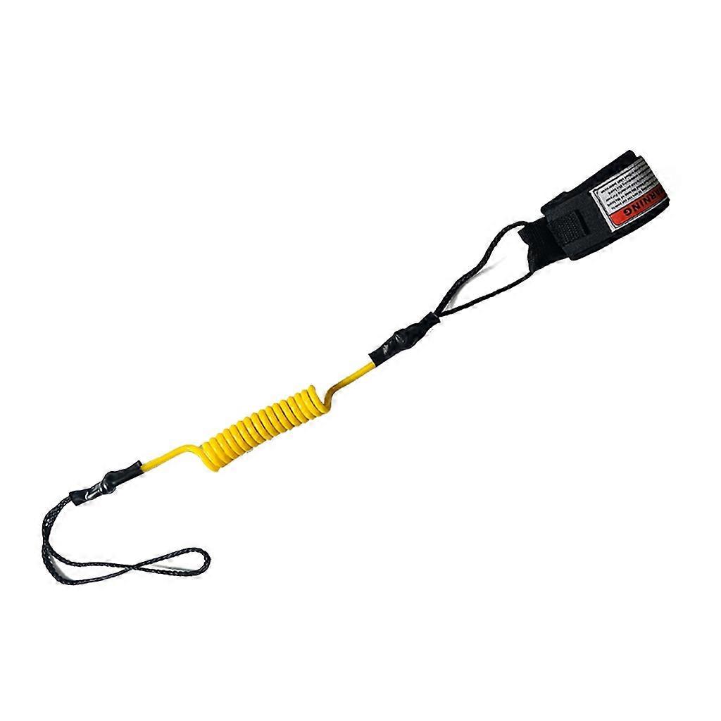 Coiled SUP Leashes Stand-Up Paddle Board Hand Rope Wrist Strap Surfboard Leash