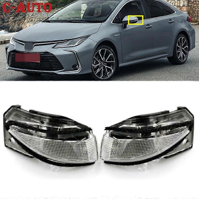 Car Rearview Side Mirror Turn Signal Blinker Lamp Light Indicator Lamp  For TOYOTA Corolla 2019 2020 81740-02050 81730-02160