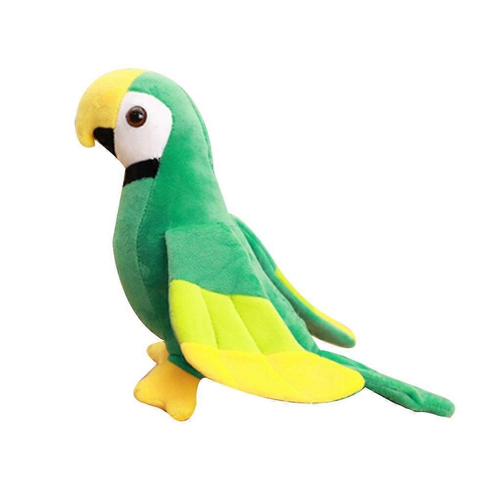1PC Plush Parrot Doll Plush Toy Simulation Bird Toy Party Decorations for Kids Girls