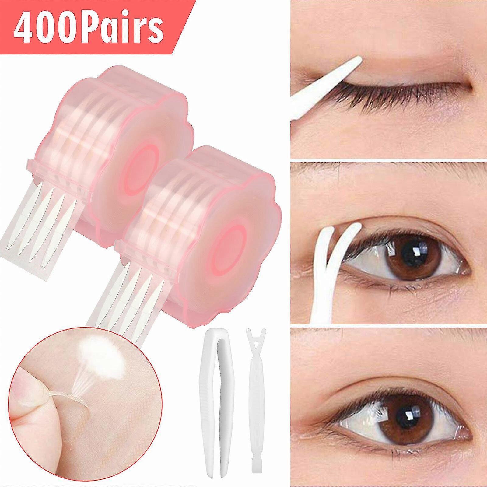 2 Rouleau 400 Paires Invisible Oeil Lift Bandes Double Paupière Adhésif Ruban Autocollant Tw