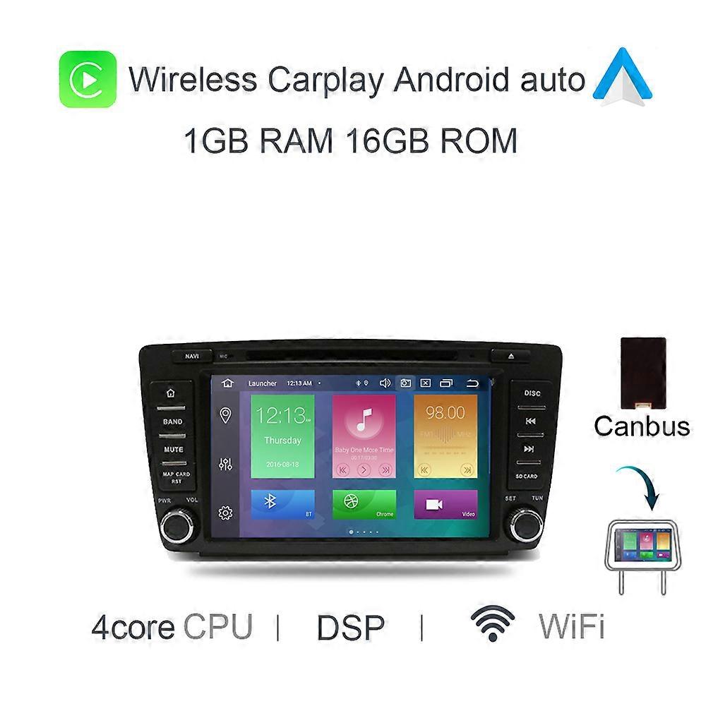 720P Carplay DSP IPS LTE Android 12.0 8G+128G 8Core Car DVD Player GPS Map WIFI Radio Bluetooth For Skoda Octavia 2009 - 2013