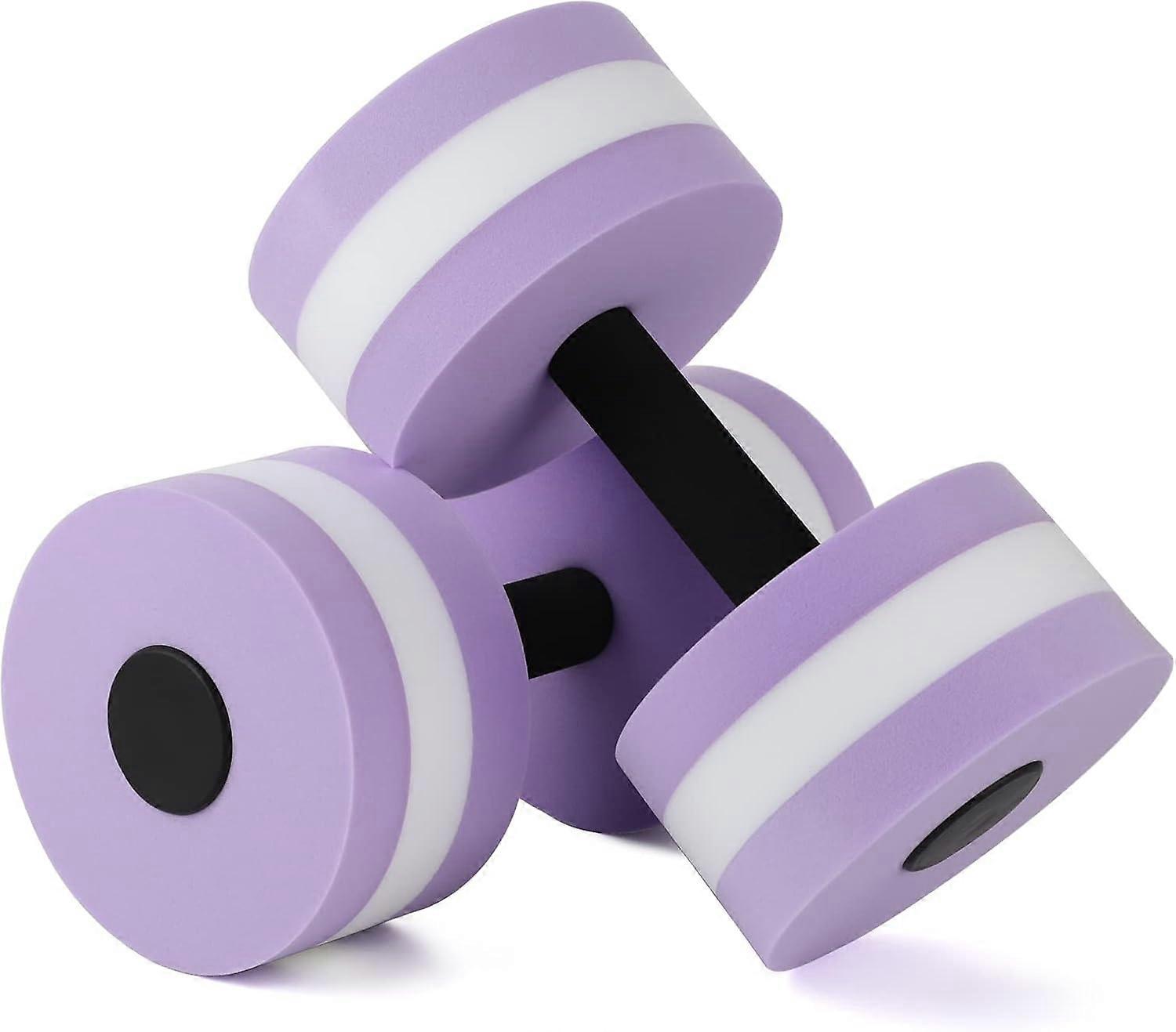 2Pcs Dumbbell Water,Water Weights Dumbbells Lightweight Water Aerobics Dumbbells Pool Dumbbells Soft Swim Dumbbells Water